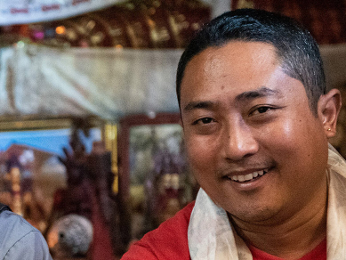 Meisterschamane Dhanshing Tamang aus Nepal mit Angkame Sherpa in Berlin und Rangsdorf (16. - 22.10.2025)